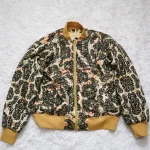 P.a.m Perks And Mini Men’s Ma-1 Yellow Reversible Flight Jacket