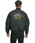 Pandemonium Ma-1 Bomber Logo Embroidered Jacket
