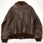 Polo Ralph Lauren G-1 Brown Cowhide Leather Flight Jacket