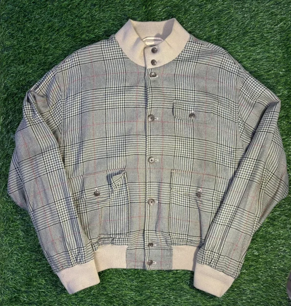 Polo Ralph Lauren Wool Silk A-1 Bomber Jacket