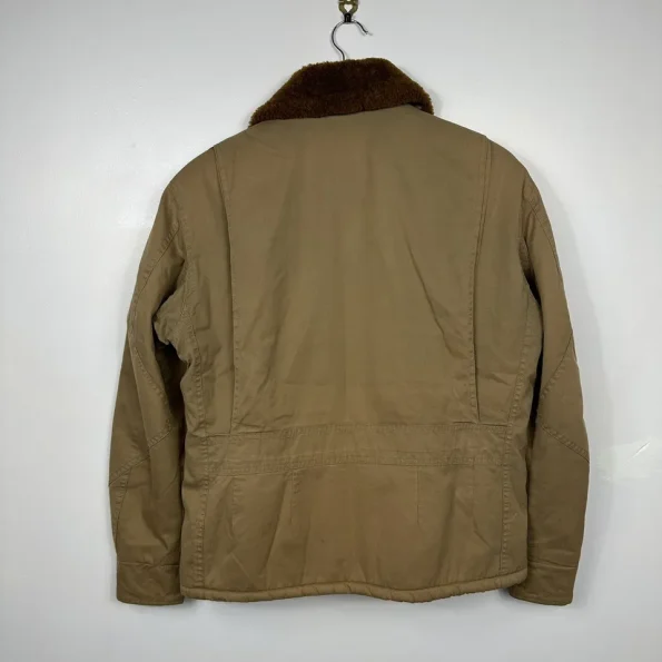 Ralph Lauren A-2 Shearling Flight Military Jacket.