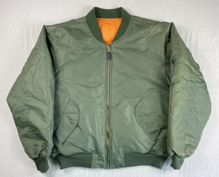 Rothco Military Pow Mia Ma-1 Reversible Bomber Flight Jacket.