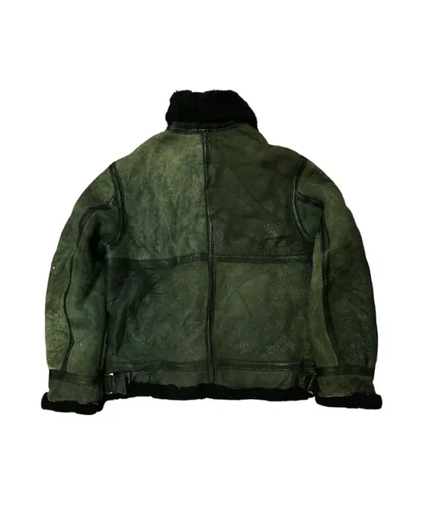 Schott Bross B-3 Sun Fadded Black Vintage Jacket.