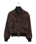Schott Type A-1 Brown Suede Flight Bomber Jacket