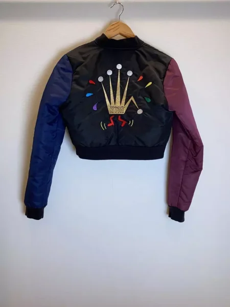 Stussy Ma-1 Military Multicolor Flight Bomber Jacket.