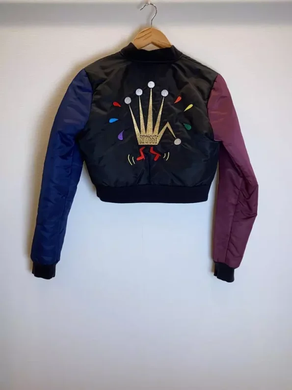 Stussy Ma-1 Military Multicolor Flight Bomber Jacket.