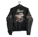 Sukajan Embroidered Ma-1 Black Bomber Jacket