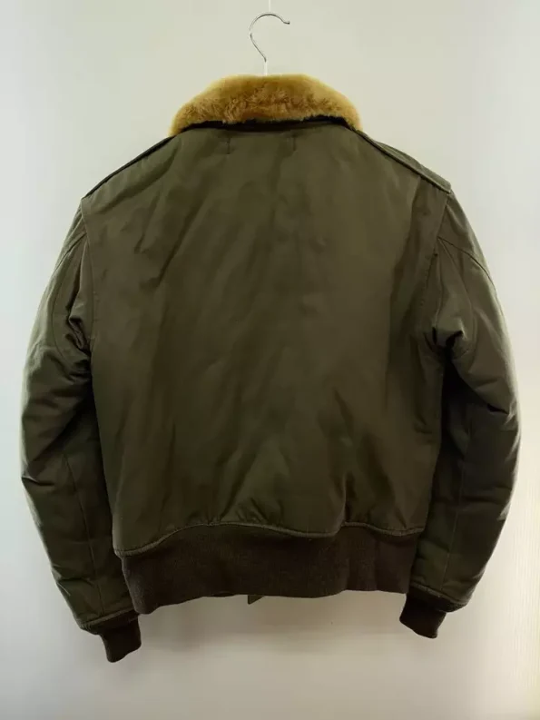 The Real McCoy's B-10 Air Forces Khaki Cotton Flight Jacket.