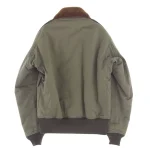 The Real McCoy’s B-10 Boa Lining Skull Patchwork Flight Jacket