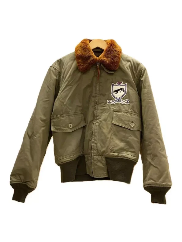 The Real McCoy's B-10 Rough Wear Khaki Flight Jacket