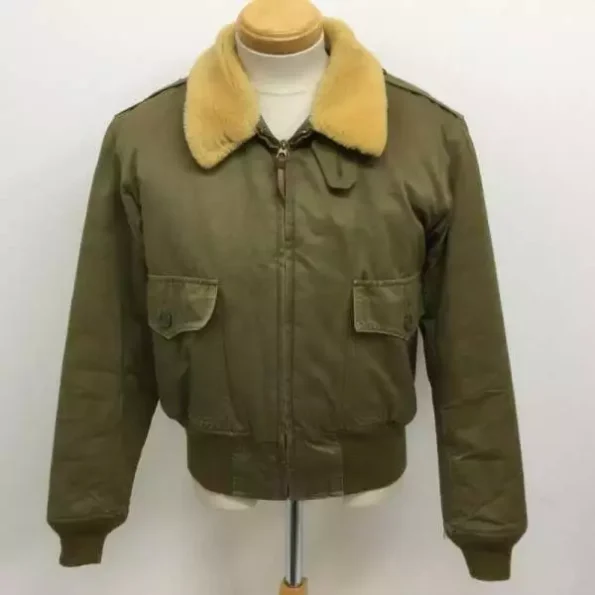The Real Mccoys B-10 Green Flight Jacket