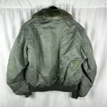Vietnam War B-15 Army Green Flight Bomber Jacket