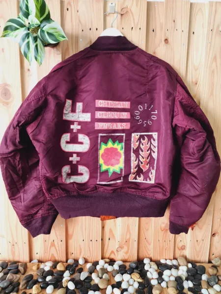 Vintage Alpha Industries Reversible Ma-1 Flight Jacket