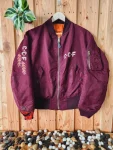 Vintage Alpha Industries Reversible Ma-1 Flight Jacket