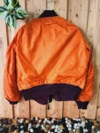 Vintage Alpha Industries Reversible Ma-1 Flight Jacket