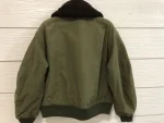 Vintage Avirex B-15 Quilted Green Bomber Jacket