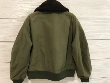 Vintage Avirex B-15 Quilted Green Bomber Jacket.