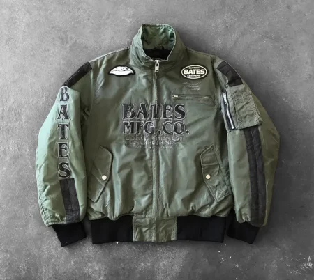 Vintage Bates Custom Leathers Ma-1 Flight Jacket