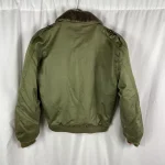 Vintage Bring Back Souvenir B-15 Green Flight Jacket