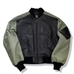 Vintage Military Schott Ma-1 Flight Bomber Jacket