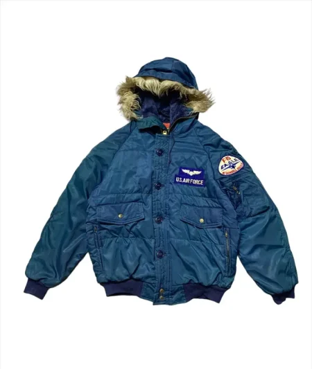 Vintage SFD Air Force Flight MA-1 Cold Weather Jacket