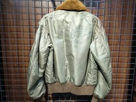 Vintage Toys Mccoy B-15 Military Thick Flight Jacket.