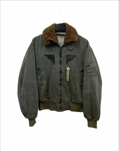 Vintage US Air Force Ma-1 Olive Bomber Jacket