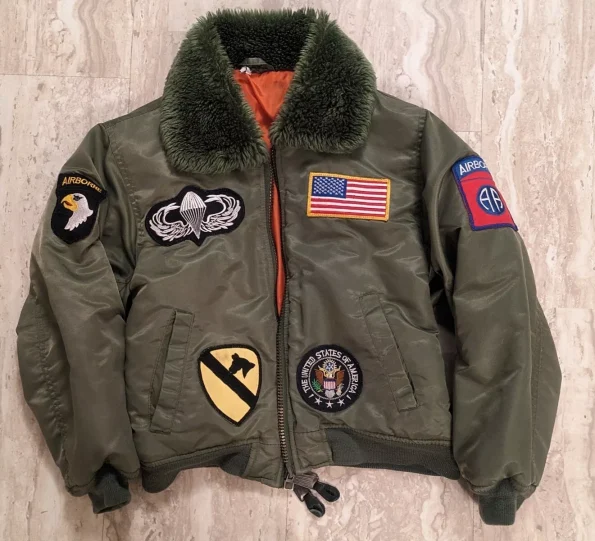 YOUTH VTG USAF B-15 Flyer's Bomber Pilot Jacket