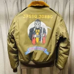 toys mccoy b-10 custom brown flight jacket
