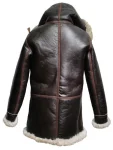Aero Type B-7 Arctic Parka Brown Leather Bomber Jacket