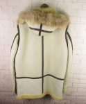 Avirex B-7 Mouton Sheepskin Leather Flight Jacket