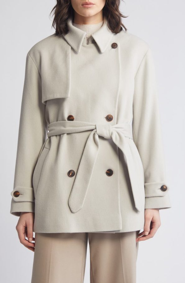Fleurette Sonny Wool Trench Coat
