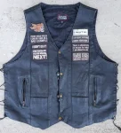 Harley-davidson Desert Storm Vet Leather Vest
