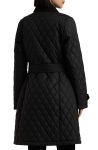Lauren Ralph Lauren Black Quilted Trench Coat