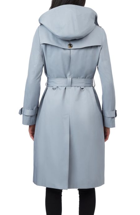 London Fog Water Resistant Belted Trench Coat With Removable Liner.