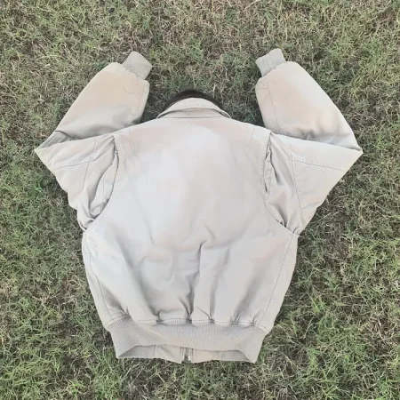 Rothco Vintage B-15 White Bomber Jacket.