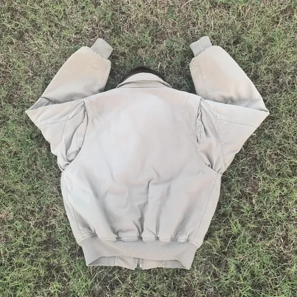 Rothco Vintage B-15 White Bomber Jacket.