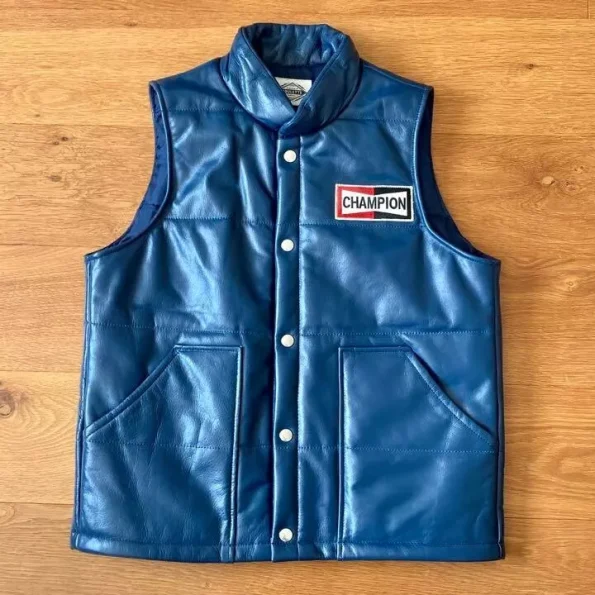 Roulette Champion Plug Buffalo Leather Vest