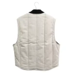Supreme 23aw X Dickies White Leather Work Vest