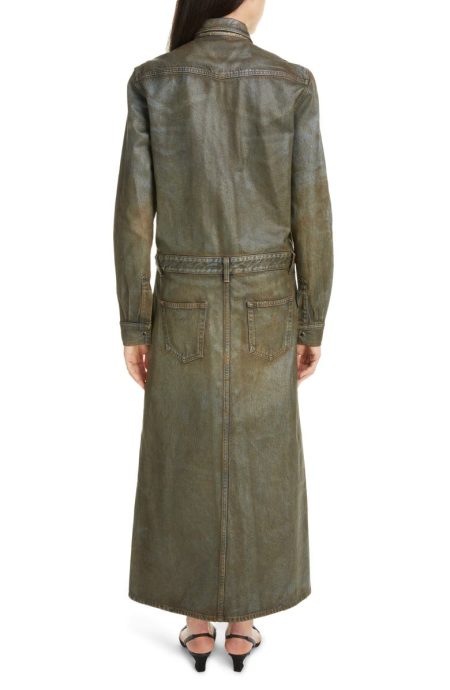 Acne Studios Dacna Coated Denim Coat.