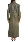 Acne Studios Dacna Coated Denim Coat
