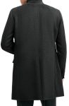 All Saints Charcoal Grey Hargrove Coat
