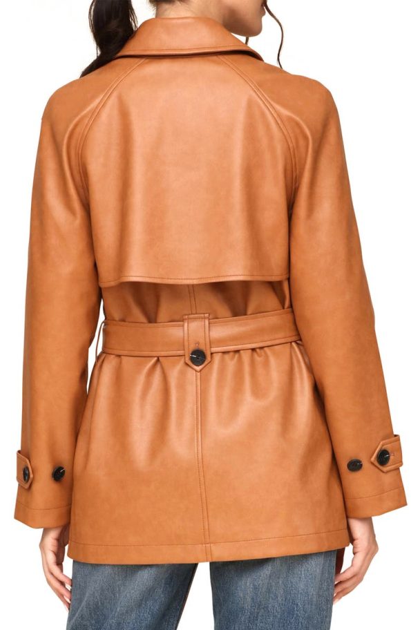 Avec Les Filles Butterscotch Relaxed Midlength Walking Coat.
