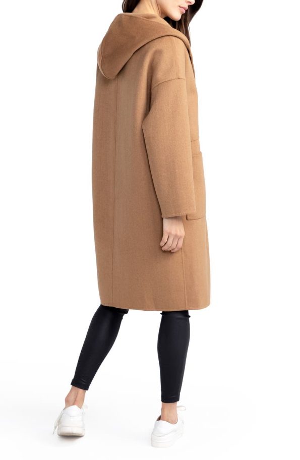 Belle & Bloom Sunday Morning Wool Blend Coat