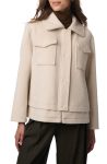 Bernardo Putty Chest Pocket Coat