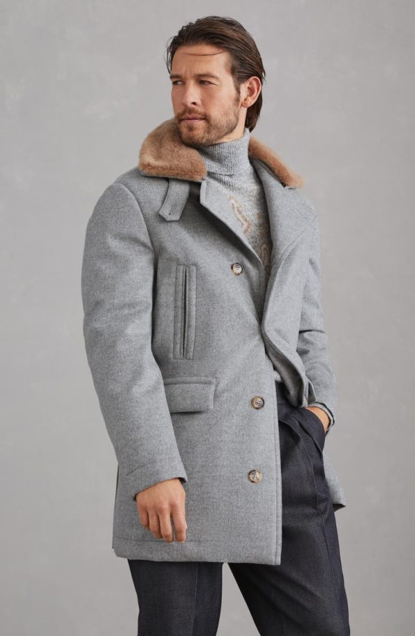 Brunello Cucinelli Cashmere Beaver Coat