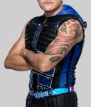 Dominik Mysterio Hooded Leather Vest