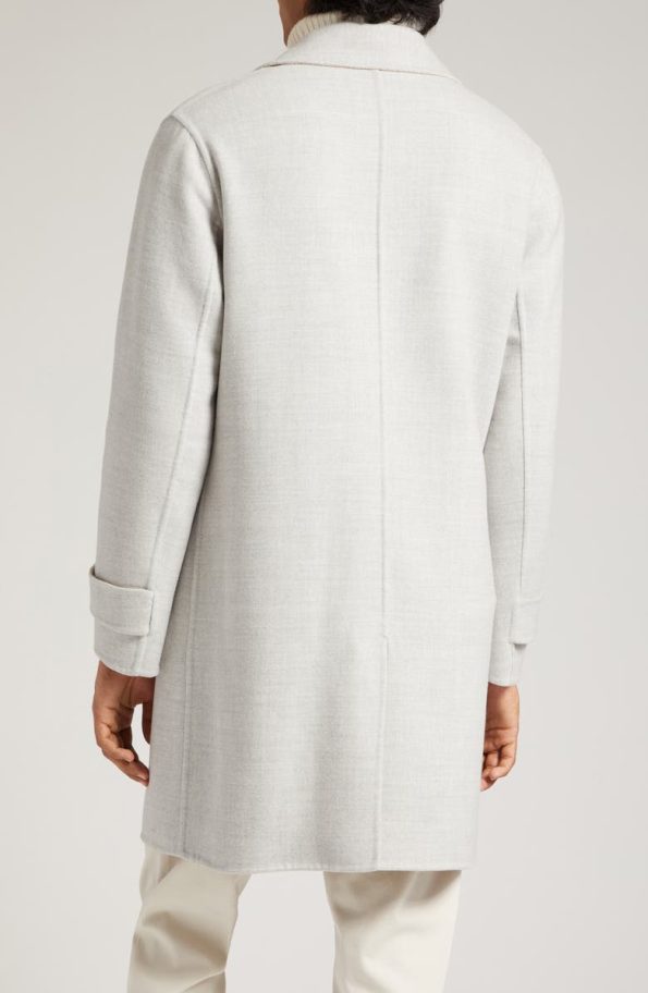 Eleventy Reversible Double Face Coat