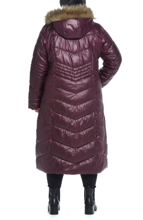 Gallery Port Hooded Maxi Puffer Coat