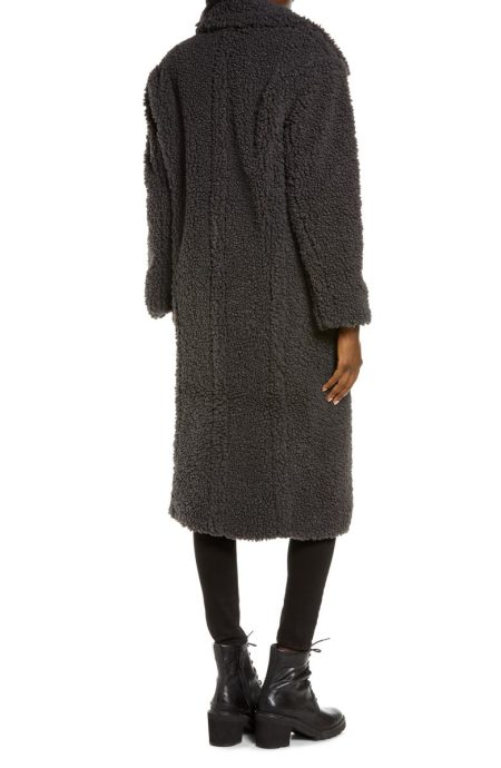Gertrude Double Breasted Teddy Coat.